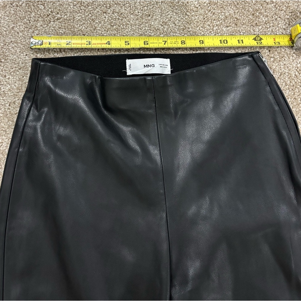 MANGO Faux Leather Pants - Picture 4 of 10